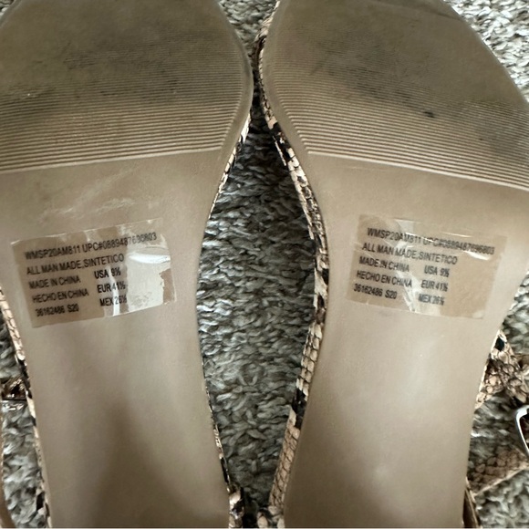 Scoop sandal heel - size 9.5 - Picture 3 of 3